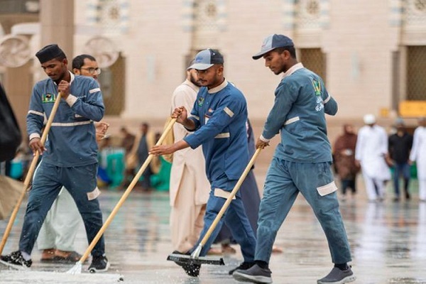 Mosque Cleaning